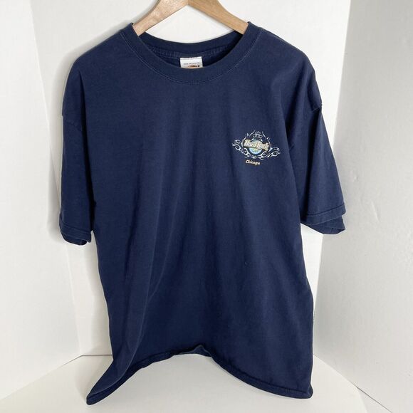 Hard Rock Cafe Other - Hard Rock Cafe Chicago Graphic T-Shirt, XL, Dark Blue, Short Sleeve